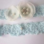 Bridal Garter Set (including toss garter) - Simply Flowers