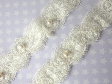 Garter - Simply Pearls Bridal Garter Set